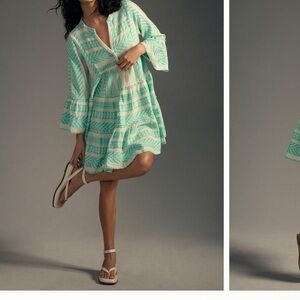 Women's Aqua Cover-Up Dress